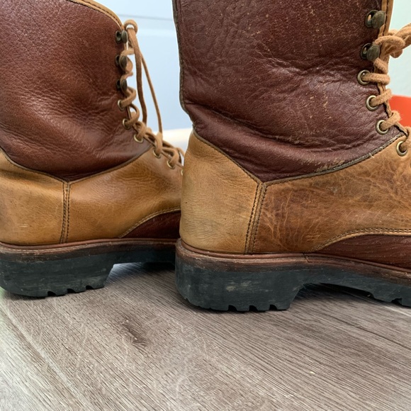 Cole Haan vintage leather country lace up boots - Picture 4 of 9